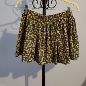 Short print skort